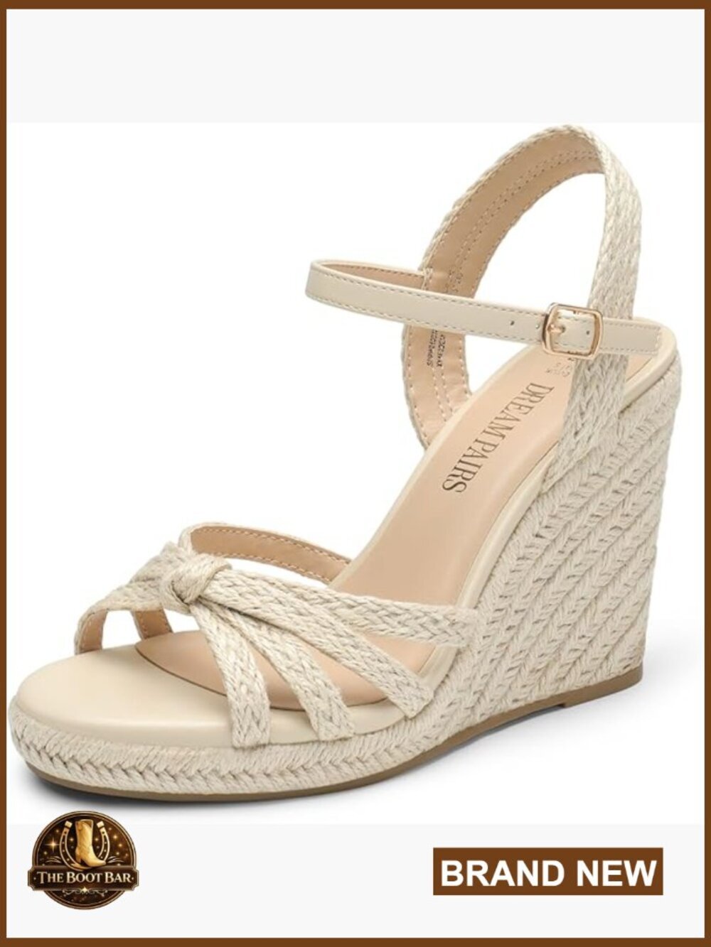 Wedge Sandals Espadrille Platform Strappy Heels Open Toe Ankle Strap